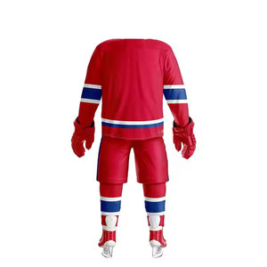 Uniforme de Hockey sobre Hielo de Primera Calidad, Precio al por Mayor, Uniforme de Hockey sobre Hielo 100% Poliéster - Product Image 2