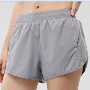 Short de course athlétique pour femmes à la mode à la mode-Short de survêtement athlétique en polyester en nylon pour la course à pied Vêtements de sport légers - Product Image 4