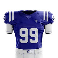 Uniforme de Fútbol Americano para Adultos, Diseño Moderno, Manga Corta, Transpirable, Tallas Grandes, Alta Calidad, 100% Poliéster, Nombre del Equipo Personalizable
