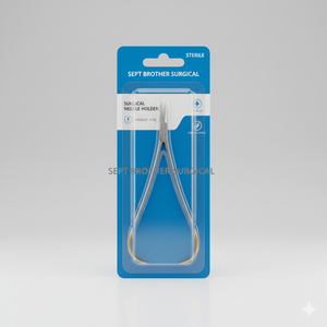 ที่จับเข็มคาสโตรเวียโจแบบพรีเมียม พร้อมด้ามจับสีทอง ปากเข็ม TC สำหรับการผ่าตัดขนาดเล็กที่มีความแม่นยำ ใช้สำหรับการผ่าตัดทางทันตกรรมและดวงตา - Product Image 5