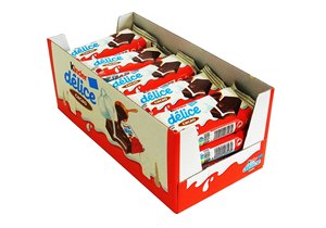 Kinderr Delice เค้กช็อกโกแลตโกโก้พร้อมครีมนม10แพ็ค420กรัม - Product Image 3