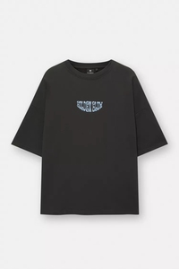 T-shirts pour hommes en coton 100% surdimensionnés rétro de haute qualité avec logo personnalisé imprimé, coupe ample, style streetwear, designs personnalisés, t-shirt à grammage élevé - Product Image 6