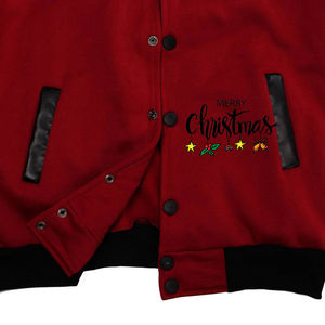 Letterman Jacket Premium Quality Custom Chenille Embroidered Baseball Jacket <b>University</b> Varsity Jacket - Product Image 3