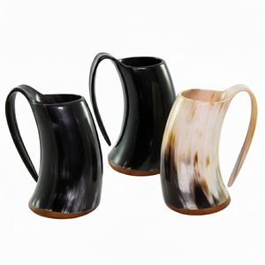 Cuerno Vikingo para Beber, Hecho a Mano en India, Artículo de Lujo Artesanal de AZ ENTERPRISES, Duradero, a Bajo Precio - Product Image 6