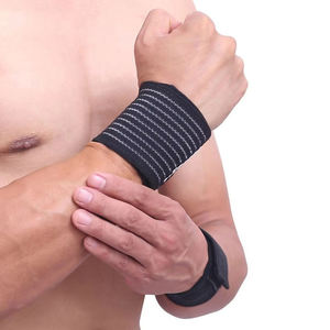 อุปกรณ์ออกกำลังกายลดราคา สายรัดข้อมือนีโอพรีน ยืดหยุ่นสูง ปรับแต่งสีและโลโก้ได้ คุณภาพสูงสำหรับยกน้ำหนัก - Product Image 6