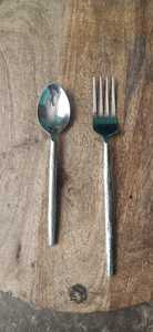 Juego de Cubiertos de Diseño Moderno con Acabado Dorado, Tenedor, Cuchara, Mantequillera, Equipo de Cocina, Nuevo y Personalizable, en Oferta - Product Image 2