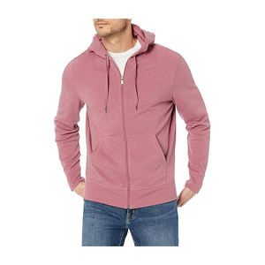 Sweat à capuche zippé pour homme en coton biologique 450 GSM 100% pour l'hiver avec une qualité élevée et supérieure - Product Image 6