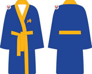 Bata de Satén Bordada de la Hermandad Sigma Gamma Rho para Mujer |   Pijamas de Seda de Poliéster Sublimados para Mujer de la Hermandad SGRho, Ropa de Dormir - Product Image 2