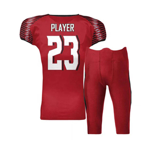 Uniforme de football américain de vente chaude fournir toutes les équipes avec logo de nom respirant vêtements de football populaires hauts - Product Image 2