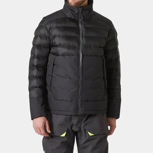 Reversible Patchwork Front Customized Lightweight Long Bomber <b>Jacket</b> Windbreaker Autumn Streetwear Hiking Travel Zipper - Product Image 5