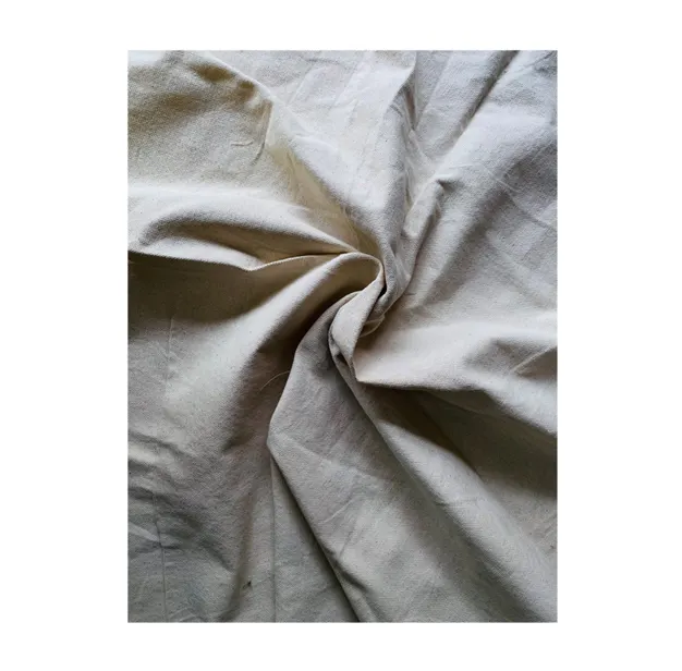 Direct Factory Price Premium Quality Textile Raw Material 100% Cotton 7 Ounce Duck Fabric from Indian Supplier