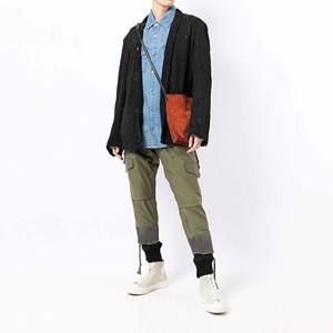 Pantalones de chándal con estampado de sublimación digital personalizado, pantalones de chándal holgados antiarrugas para hombres, teñido liso con diseño único - Product Image 4