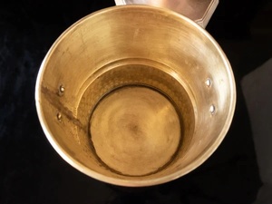 Expensive Wine Cooler Top Quality Brass Gold Finishing Champagne Metal <b>Ice</b> <b>Bucket</b> Handmade Hammered Designing <b>Bucket</b> - Product Image 4