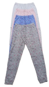 Pantalon décontracté à la mode pour femmes Pantalon chaud d'hiver à taille haute et à jambe large - Product Image 1