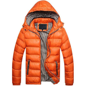 Chaquetas Acolchadas para Hombre, Ligeras, Cálidas, Suaves, Aislantes, Abrigo de Invierno, Ropa Casual de Calle, Moda para Esquí y Nieve - Product Image 1