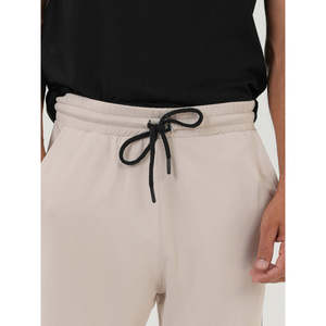 DEZBA Stylish Regular Basic <b>Man</b> <b>Trousers</b> 100% Cotton <b>Elastic</b> Waist Straight Fit Customizable Logo Zipper Decoration Size XL - Product Image 5