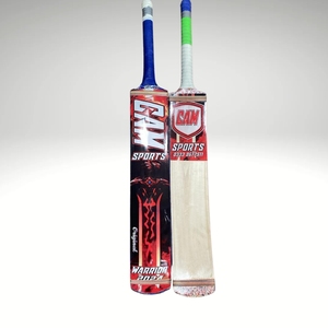 CAM RAHEEL-Batte de balle de tennis de softball de cricket d'intérieur fabriquée au Pakistan avec batte de cricket en bois du Cachemire - Product Image 2