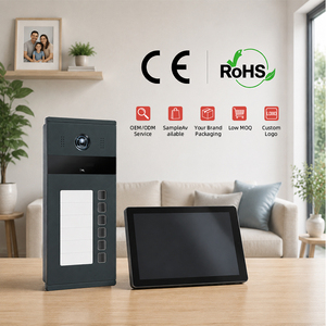 Solution d'interphone intelligent Hiwink, vidéophone IP avec écran IPS de 7 pouces, interphone bidirectionnel, vidéophone IP65 - Product Image 3