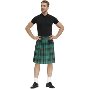 Alta calidad a granel cantidad baja MOQ mujer tartán falda escocesa de punto cálido señoras Highland escocés tradicional - Product Image 2