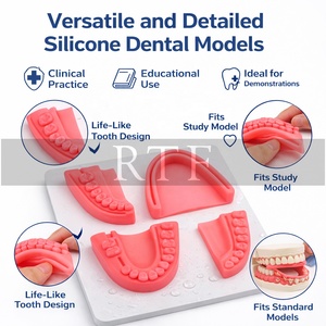 Almohadilla de práctica de sutura médica para entrenamiento, modelo de piel de silicona para sutura, para estudiantes de medicina y enfermería, de Raw To Fine - Product Image 4
