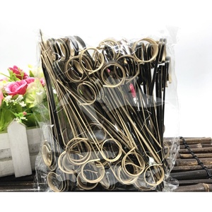 ไม้จิ้มไม้ไผ่ทรงกลมสำหรับตกแต่งเค้กผลไม้แซนด์วิชอาหารเรียกน้ำย่อยใช้ในงานปาร์ตี้ไม้จิ้มฟันเป็นมิตรต่อสิ่งแวดล้อม - Product Image 2