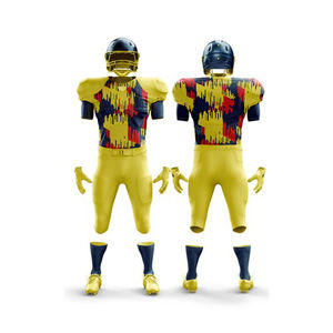 Uniformes de fútbol americano personalizados de fábrica de alta calidad 2025, pantalón acolchado, uniformes de fútbol cortos - Product Image 5