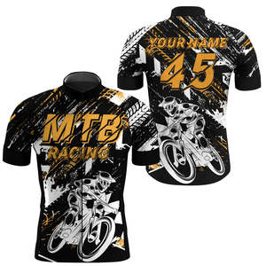 Camiseta de ciclismo profesional de manga corta y manga larga OEM y ODM personalizada para motorista de montaña, protección UV que absorbe el sudor - Product Image 2