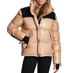 แจ็กเก็ตปลาปักเป้าโพลีเอสเตอร์สำหรับผู้หญิงเสื้อคลุมโพลีเอสเตอร์ใช้กลางแจ้ง - Product Image 1