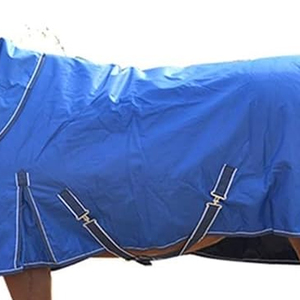 Gran oferta de productos de equipo para caballos, conjunto de alfombra de espectáculo de algodón de caballo estable transpirable con cubierta para el cuello, alfombras de caballo transpirables impermeables - Product Image 2