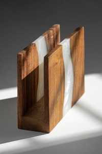 2025 Top vente classique Durable porte-serviettes résine et bois couleur personnalisée pour la maison salle à manger cuisine ornements pour cadeaux - Product Image 4