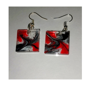 Pendiente de resina con diseño creativo, colgante con agujero para regalo, accesorio de alta calidad - Product Image 2