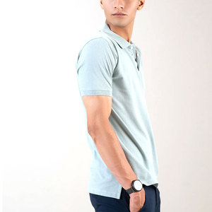 Nouvelle couleur unie 100% coton fait hommes polo léger course hommes plaine t-shirt personnaliser votre Logo et Design - Product Image 4