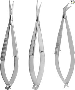 Ciseaux à ressort tranchants adaptés aux tâches de manucure, pédicure, soin du visage et de l'épilation en salon - Product Image 5