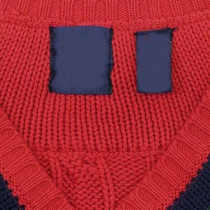 Pull en tricot personnalisé pour hommes Pull en tricot jacquard de coton acrylique avec col rond à manches longues Pull d'hiver imprimé à la mode - Product Image 3