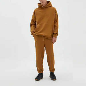 Bonne qualité vêtements d'entraînement hommes survêtement coupe décontractée vêtements de Fitness séchage rapide porte élégant hommes survêtement - Product Image 3