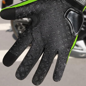 Gants de moto unisexes de marque privée Gants de moto avec logo personnalisé Gants de moto en stock - Product Image 3