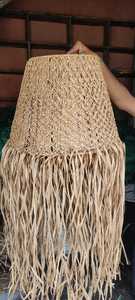 Pantallas de rafia hechas a medida hechas de fibras de rafia naturales ideales para decoración del hogar tiendas para reventa - Product Image 5