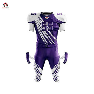 High Quality American <b>Football</b> Uniforms XL Size Best Fabric Pakistan Sports Sublimation Printed Techniques Bulk Wholesale Sets - Product Image 5