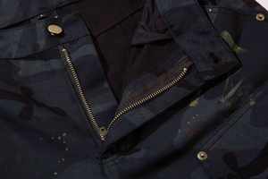 กางเกงยีนส์เดนิมทรงหลวมสไตล์วินเทจสี OEM แฟชั่นสตรีทแวร์สั่งทำพิเศษ พร้อมขนาดสั่งตัดสำหรับผู้ชาย กางเกงยีนส์เดนิมทรงหลวมแบบฟอก - Product Image 5