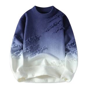 Sweat-shirts surdimensionnés décontractés pour hommes, qualité supérieure, mode streetwear, effet usé, 100% coton, manches longues, logo personnalisé - Product Image 4