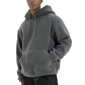 MOVATEXTILES, sudaderas con capucha informales de lana con forro de Sherpa para hombre, Jersey cálido de invierno, patrón de impresión de alta calidad, Suministro Superior de Pakistán - Product Image 2