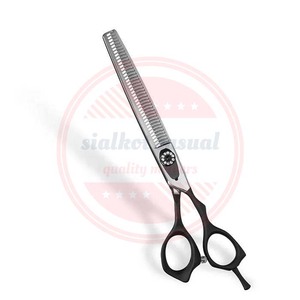 Ciseaux amincissants en acier inoxydable de haute qualité \ Ciseaux de toilettage personnalisés pour chiens chats et animaux de compagnie - Product Image 3
