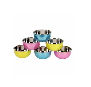 Bol de service en métal en acier inoxydable de qualité supérieure pour une utilisation durable, facile à nettoyer, pour les fêtes et les événements. - Product Image 2