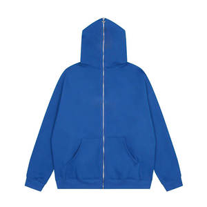 Custom Printed Embroidered Sports <b>Hoodie</b> for Men Autumn Breathable Cotton Fleece Oversized Pullover <b>Gym</b> Wear Eco-Friendly - Product Image 2