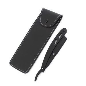 Maquinilla de afeitar recta de peluquero de acero inoxidable de Color personalizado, mango de Metal, corte de pelo de borde de hoja única, corte de garganta plegable, afeitadora de salón - Product Image 6