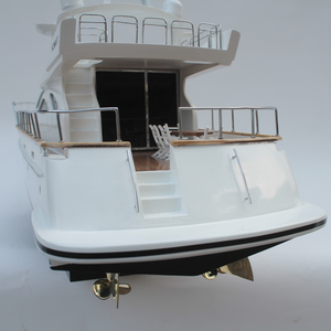 โมเดลเรือเร็วไม้คุณภาพสูง AZIMUT 40 เรือยอชท์สมัยใหม่สำหรับตกแต่ง ผลิตด้วยมือโดยบริษัท GIA NHIEN CO. LTD รุ่น SB0079P-60 ขนาด 62x17x26/36 ซม. - Product Image 2