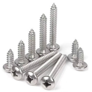 Vis autotaraudeuse à tête cylindrique en titane M1-M6, acier inoxydable 304, fixation M5 - Product Image 1