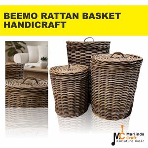งานฝีมือตะกร้าหวาย BEEMO - Product Image 1
