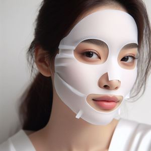 Feuille de masque blanchissant à la vitamine C Fournisseur de soins de la peau éclaircissant - Product Image 3