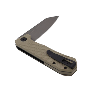 Diseña tu propio cuchillo plegable táctico patrón de diamante G10 Mango en fabricación de cuchillos de Bajo MOQ - Product Image 2